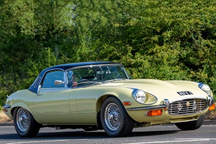 El modelo deportivo E-Type fue lanzado en la década de 1960
