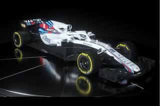 Williams presentó su modelo FW41 para recuperar el tiempo perdido