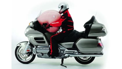 El modelo Goldwing de Honda ya tiene airbag