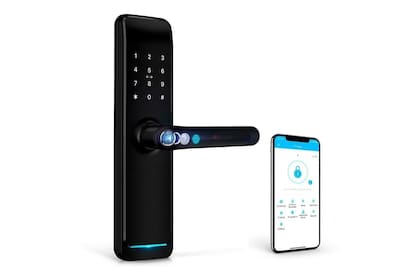 El modelo SDH-A40 de iHub tiene huella digital, pantalla táctil y tarjeta