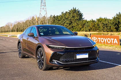 El modelo se comercializa en la Argentina en su versión Platinum HEV 2.4T