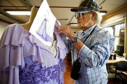 El modisto estrenó el vestuario