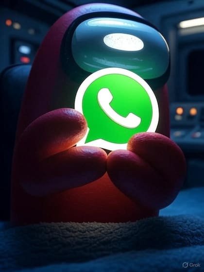 El "modo Among Us" para WhatsApp