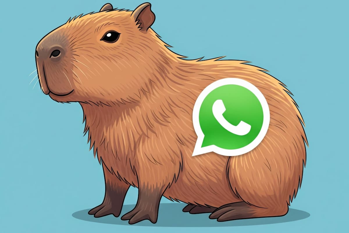 El "modo Capibara" de WhatsApp
