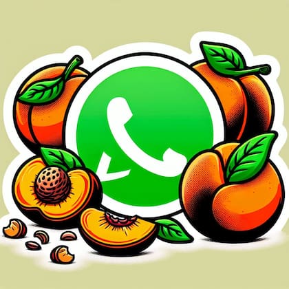 El "modo durazno" de WhatsApp es una modificación estética que solo cambia el logo de la aplicación en la pantalla de inicio