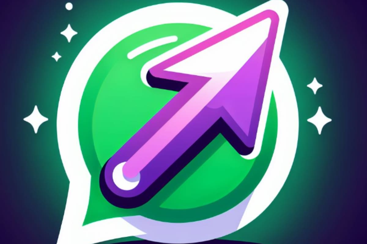 El "modo flecha violeta" de WhatsApp se puede activar en pocos pasos