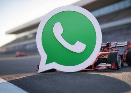 El "modo Fórmula 1" de WhatsApp es una modificación estética que cambia el logo de la aplicación
