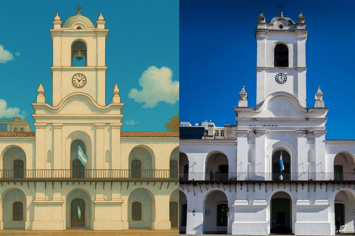 El "modo Ghibli" del Cabildo