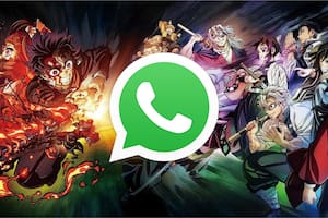 El "modo Kimetsu no Yaiba" de WhatsApp