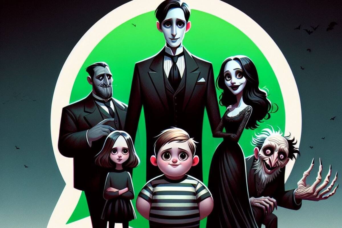 El modo "Los locos Addams" se puede activar en WhatsApp