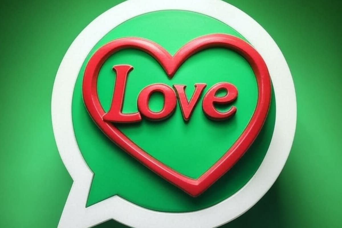 El "modo Love" de WhatsApp se puede activar en pocos pasos