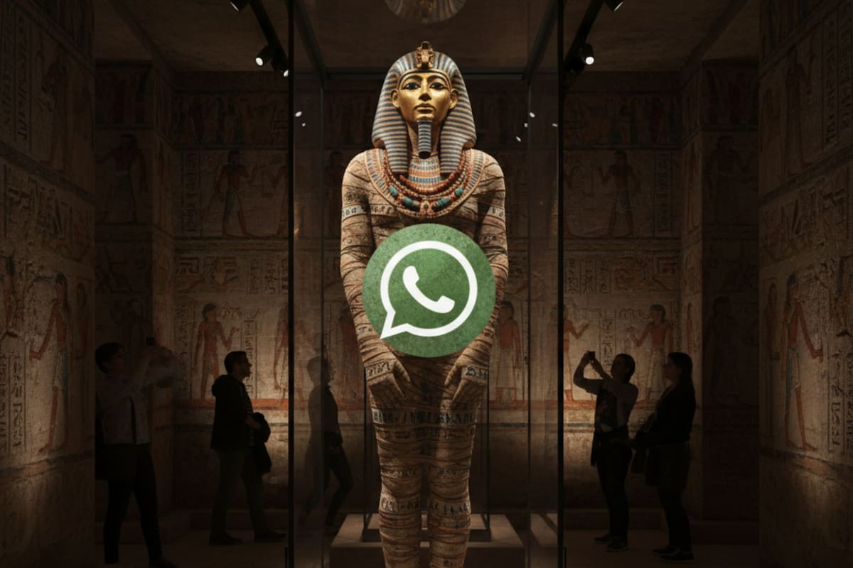 El "modo momia" para WhatsApp es la elección de muchos por el valor cultural de estos cuerpos