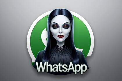 El "modo Morticia Addams" para WhatsApp