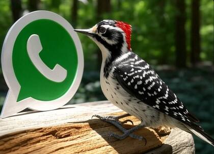 El "modo pájaro carpintero" de WhatsApp es una modificación estética que solo cambia el logo de la aplicación en la pantalla de inicio