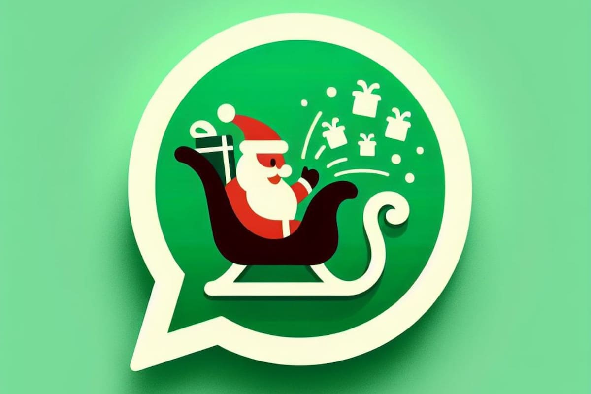 El "modo Papá Noel" de WhatsApp es muy buscado para la Navidad