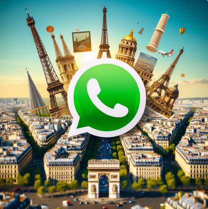 El "modo París" de WhatsApp es un cambio estético que solo modifica el logo de la aplicación