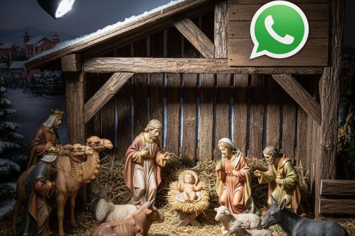 El "modo pesebre" para WhatsApp