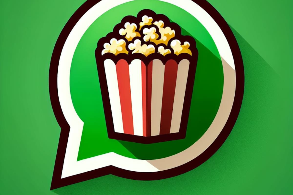 El "modo pochoclo" se puede activar en WhatsApp