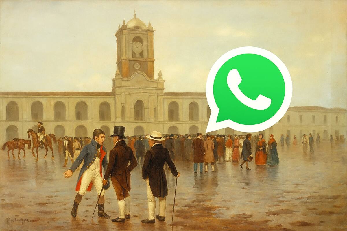 El "modo Revolución de Mayo" para WhatsApp