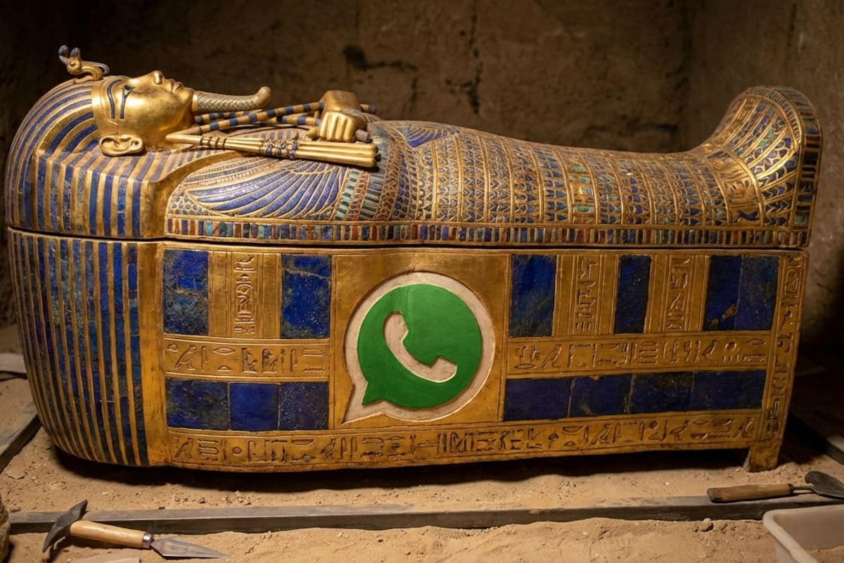 El "modo sarcófago" de WhatsApp