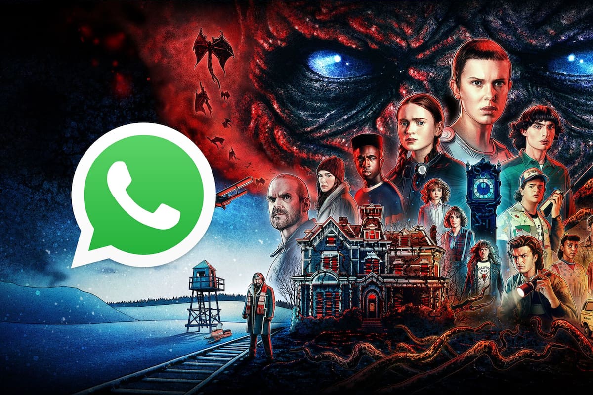 El "modo Stranger Things" para WhatsApp