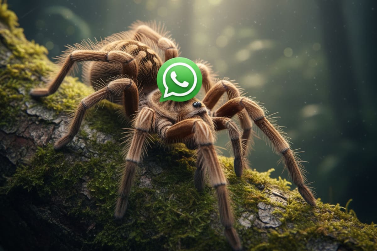 El "modo tarántula" de WhatsApp