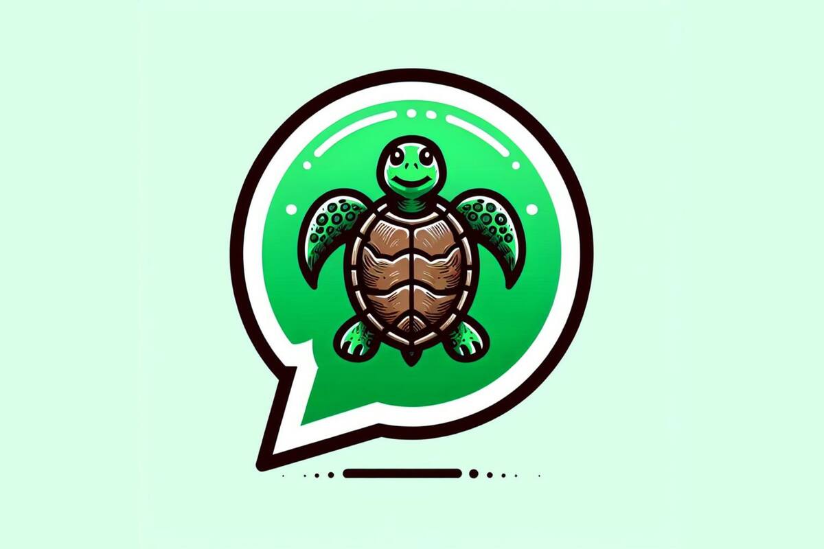 El "modo tortuga" de WhatsApp es ideal para aquellos fanáticos de este animal en conservación