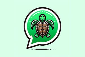 El "modo tortuga" de WhatsApp es ideal para aquellos fanáticos de este animal en conservación