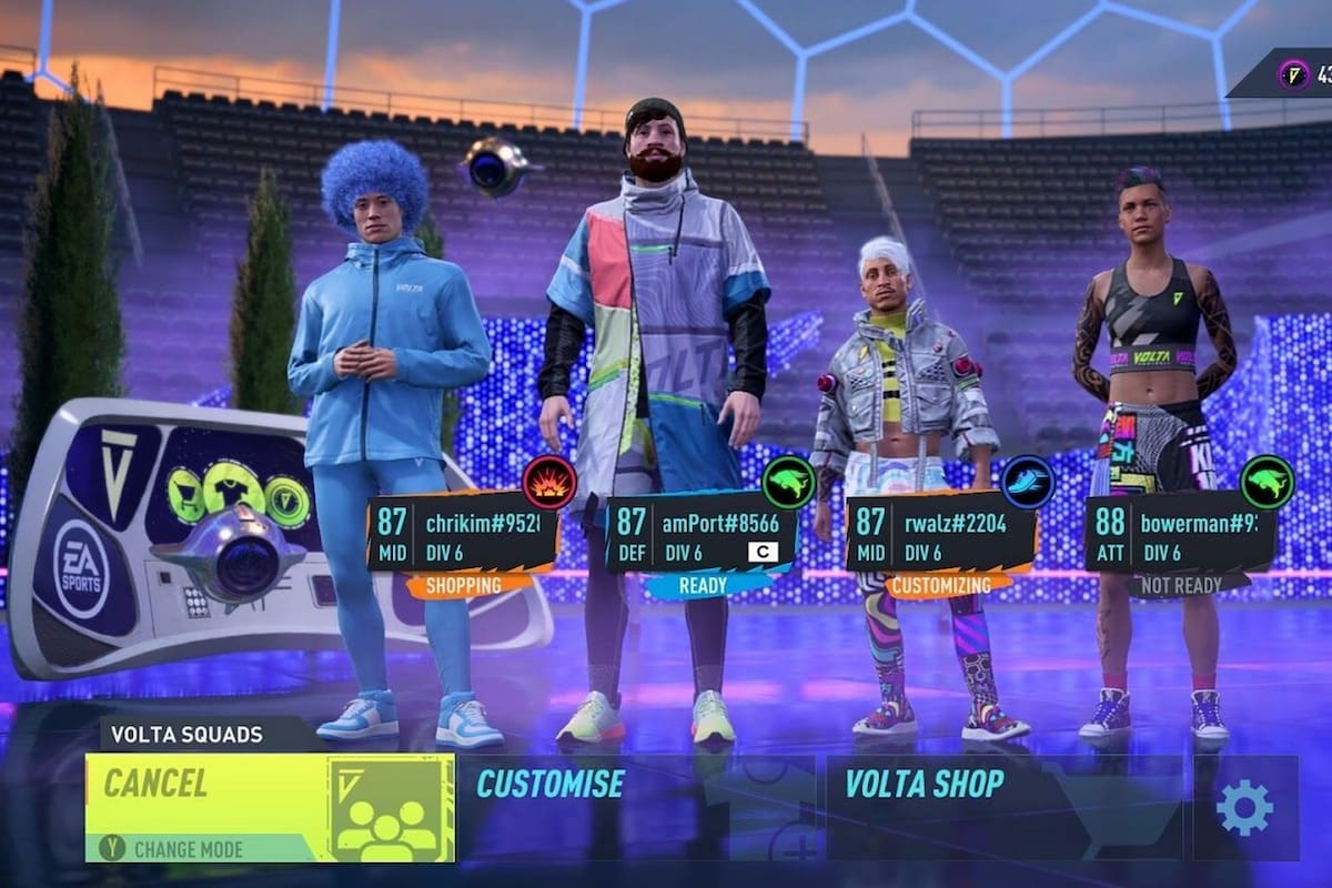 El Modo Volta de FIFA 22 suma nuevas formas de juego y más funciones