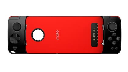 El módulo de control de mando para videojuegos de Motorola trae su propia batería