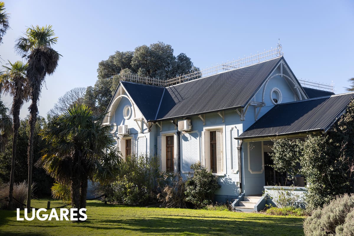 El Molino de la Casa Azul es, para muchos, la casa más linda de Sierra de la Ventana.