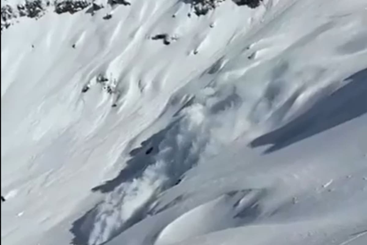 El momento de la avalancha