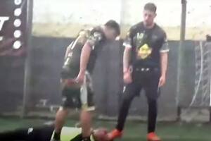 El momento de la agresión