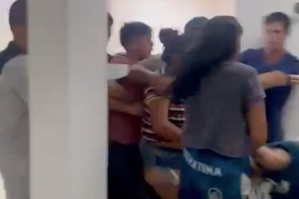 El momento de la agresión