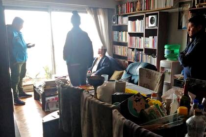 El momento de la detención del sospechoso