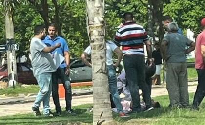 El momento de la detención del joven de 27 años