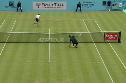 El momento de la lesión de Del Potro