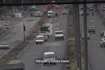 El momento de los disparos hechos por la policía