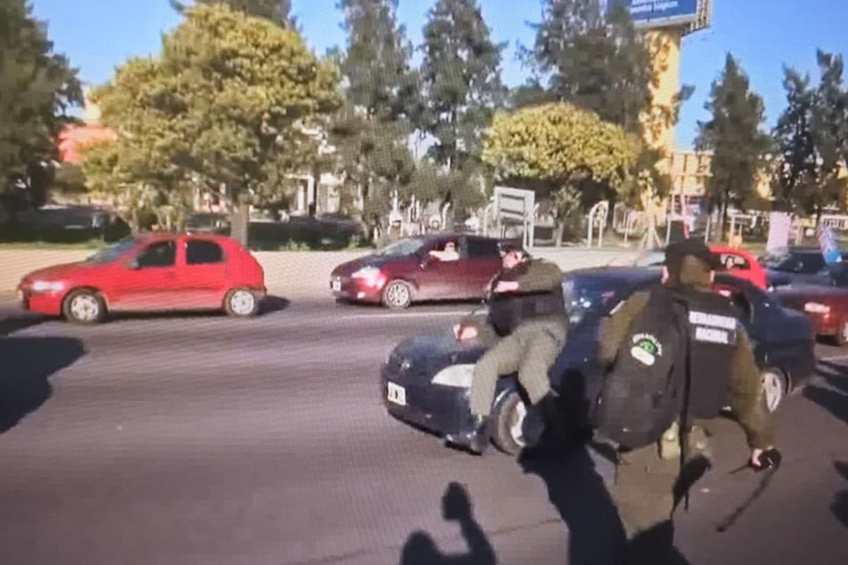 El momento del arrollamiento