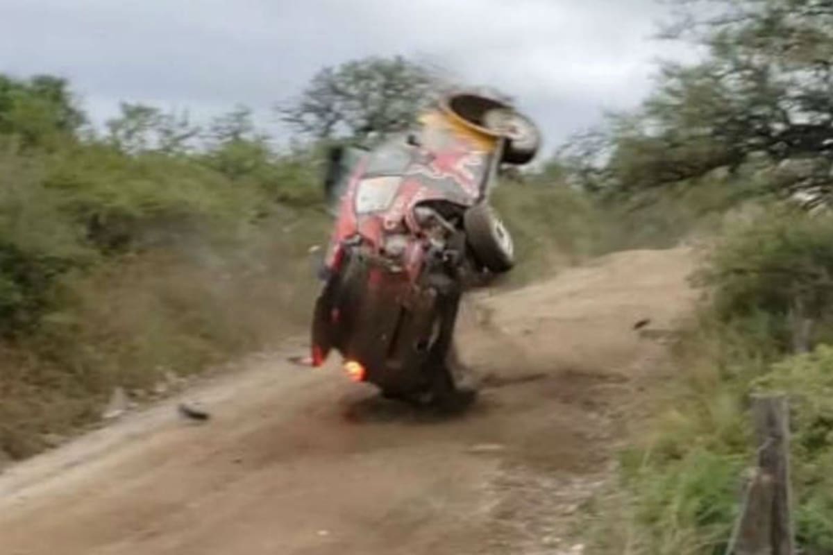 El momento del accidente