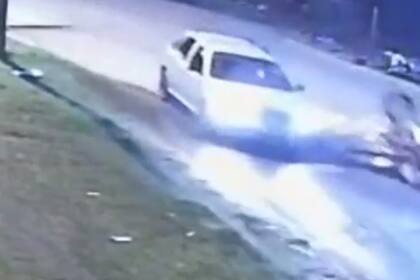 El momento del impacto