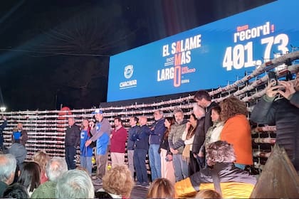 El momento del anuncio del resultado