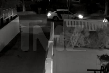 El momento del ataque al paseador de perros de Lady Gaga - Fuente: TMZ