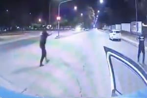 El momento del disparo de los policías contra el Fiat Argo en el que viajaba Blas Correas