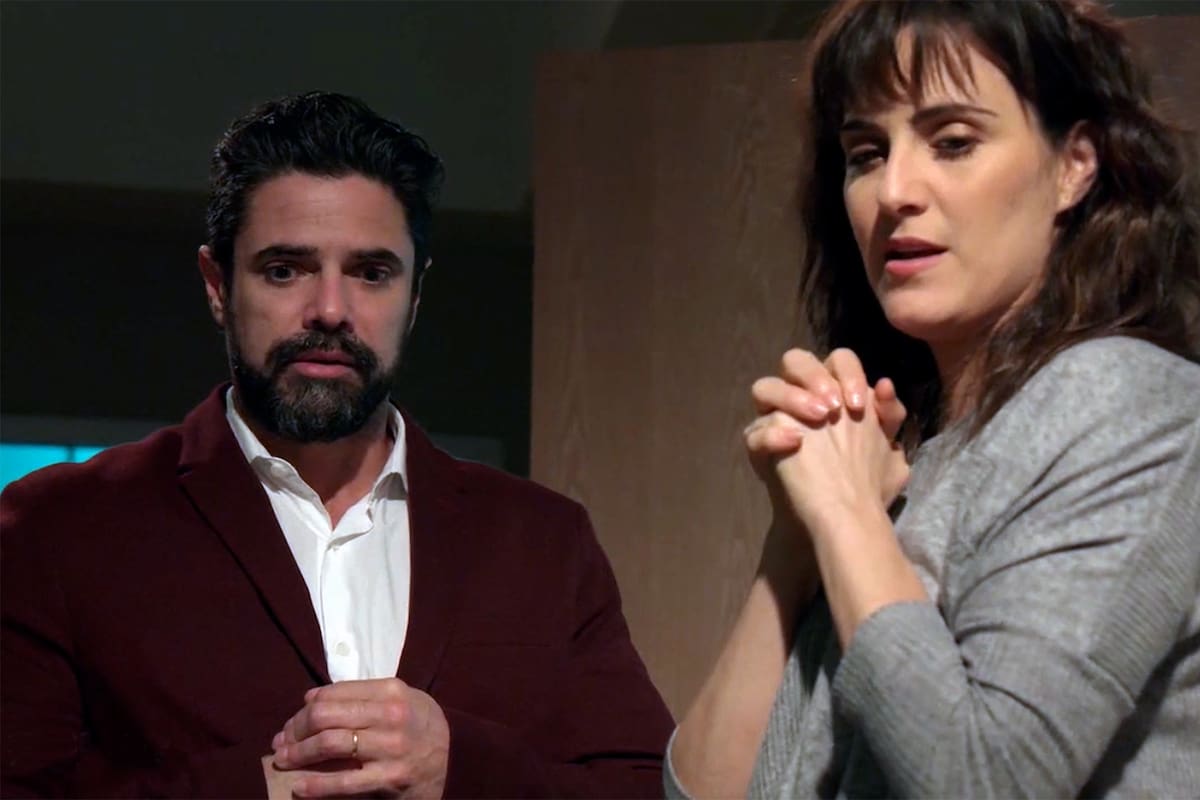 El momento del encuentro de Manuel con Victoria.