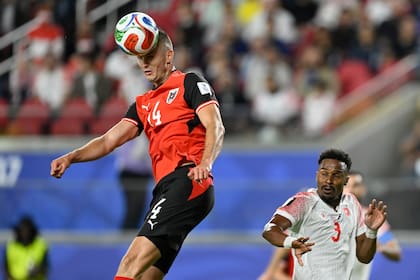 El momento del gol de Sasa Kalajdzic, que le dio el empate (y la clasificación) a Austria frente a Argelia