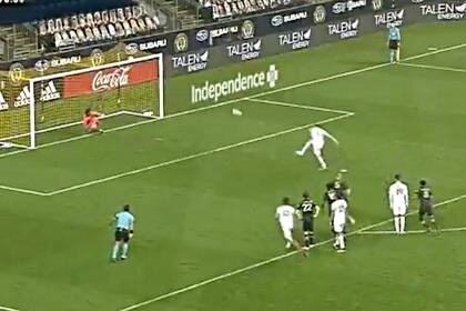 El momento del penal fallado por Higuaín