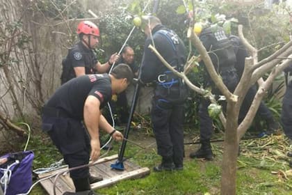 El momento del rescate, el viernes pasado, fue exitoso, pero la abuela murió dos días más tarde en el Hospital San Roque debido a una insuficiencia respiratoria