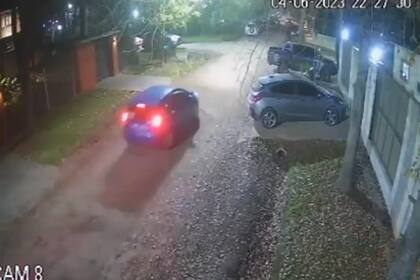 El momento del secuestro en Parque Leloir