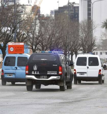 El monumento del traslado de Boudou a Ezeiza